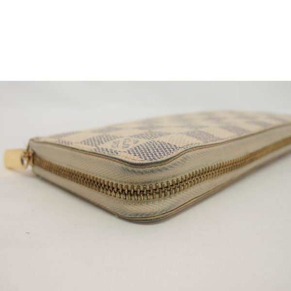 28492 10 Louis Vuitton Zippy Wallet Bag Damier Azur