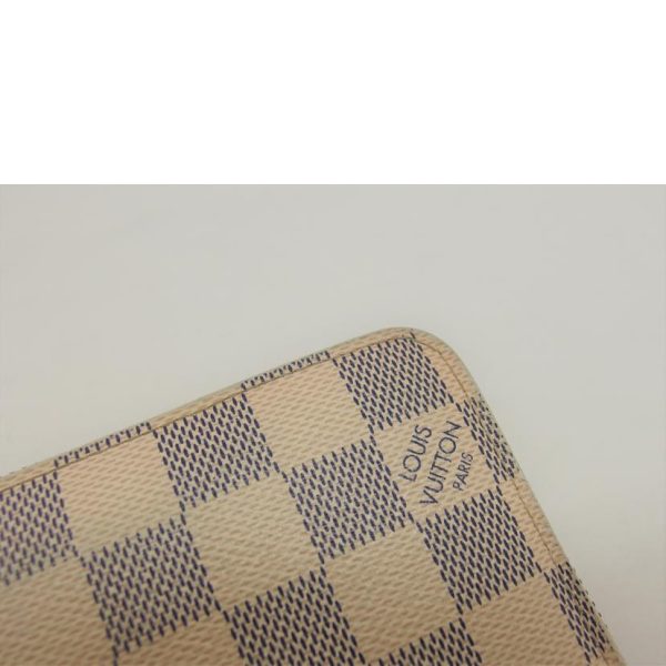 28492 11 Louis Vuitton Zippy Wallet Bag Damier Azur