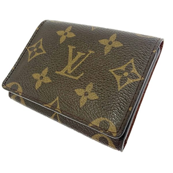 285132 2 LOUIS VUITTON Monogram PVC Amberlop Carte de Visite Brown