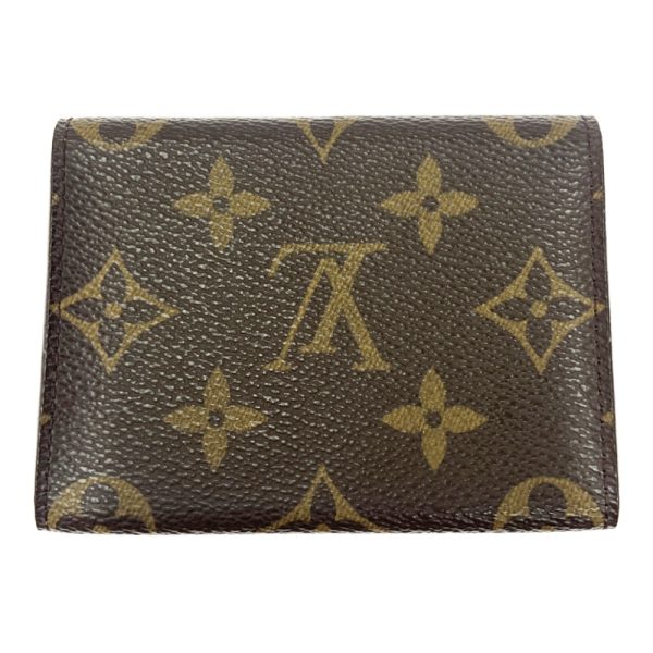 285132 4 LOUIS VUITTON Monogram PVC Amberlop Carte de Visite Brown