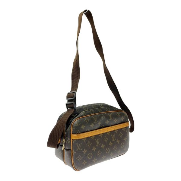 285803 2 LOUIS VUITTON Monogram PVC Reporter PM Shoulder Bag Brown