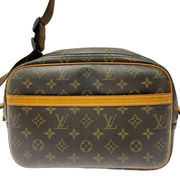 285803 4 LOUIS VUITTON Monogram PVC Reporter PM Shoulder Bag Brown