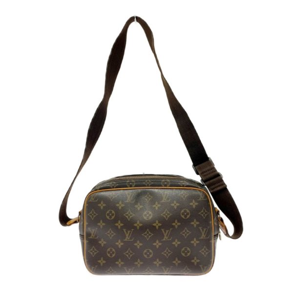 285803 5 LOUIS VUITTON Monogram PVC Reporter PM Shoulder Bag Brown