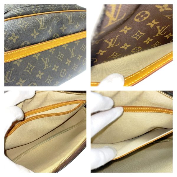 285803 9 LOUIS VUITTON Monogram PVC Reporter PM Shoulder Bag Brown