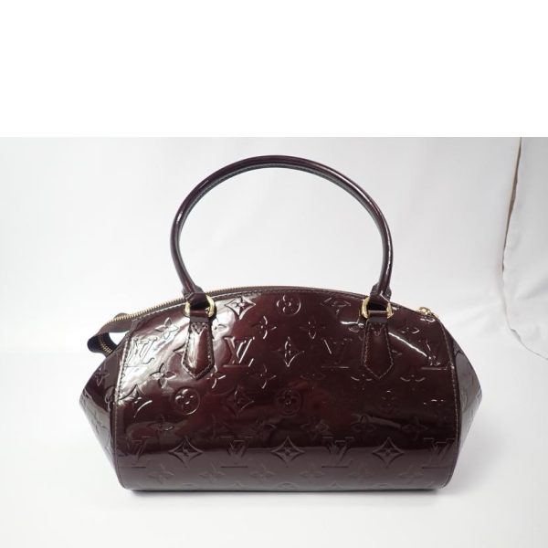 28614 2 Louis Vuitton Sherwood PM Vernis Handbag Amaranto