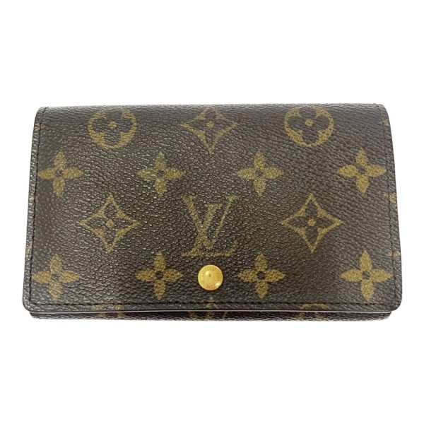 286456 1 LOUIS VUITTON Monogram PVC Portefeuille Tresor Brown