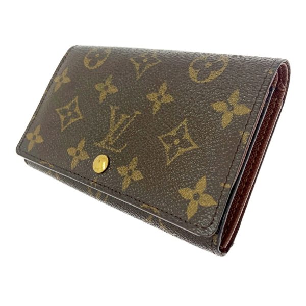 286456 2 LOUIS VUITTON Monogram PVC Portefeuille Tresor Brown