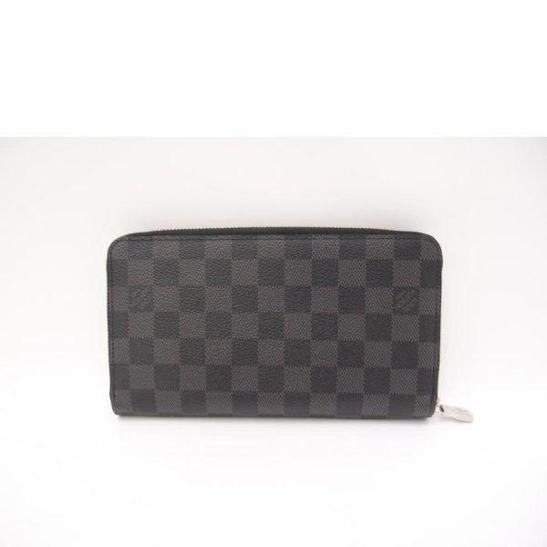 28796 2 Louis Vuitton Zippy Organizer Bag Damier Graphite