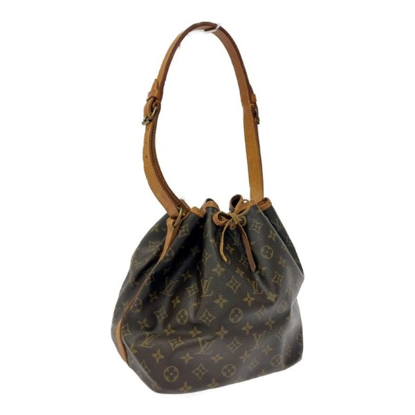 288616 2 LOUIS VUITTON Monogram PVC Petit Noe Shoulder Bag Brown