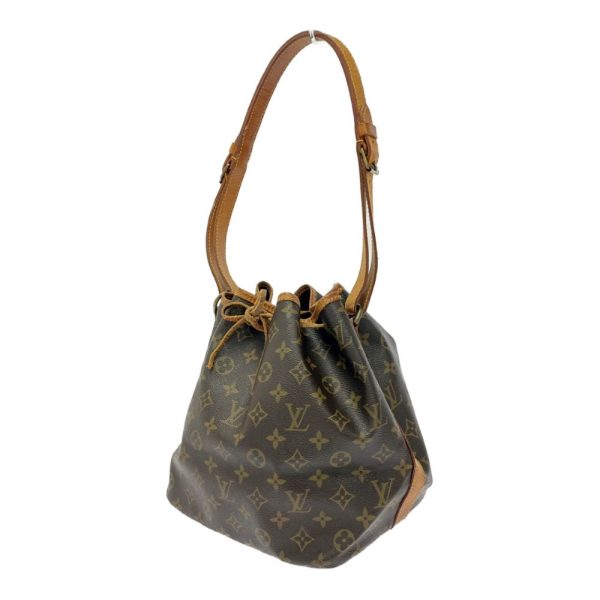 288616 3 LOUIS VUITTON Monogram PVC Petit Noe Shoulder Bag Brown