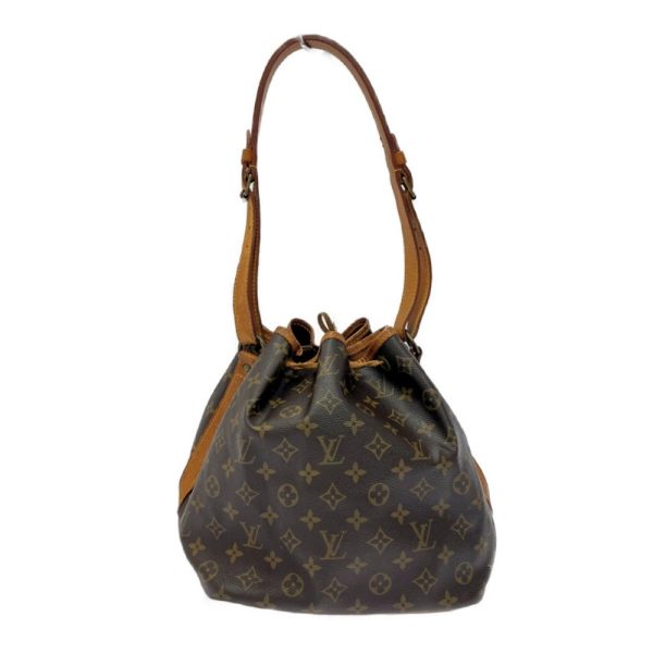 288616 5 LOUIS VUITTON Monogram PVC Petit Noe Shoulder Bag Brown