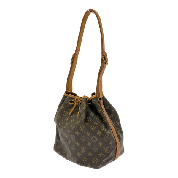 288756 3 LOUIS VUITTON Monogram PVC Petit Noe Shoulder Bag Brown