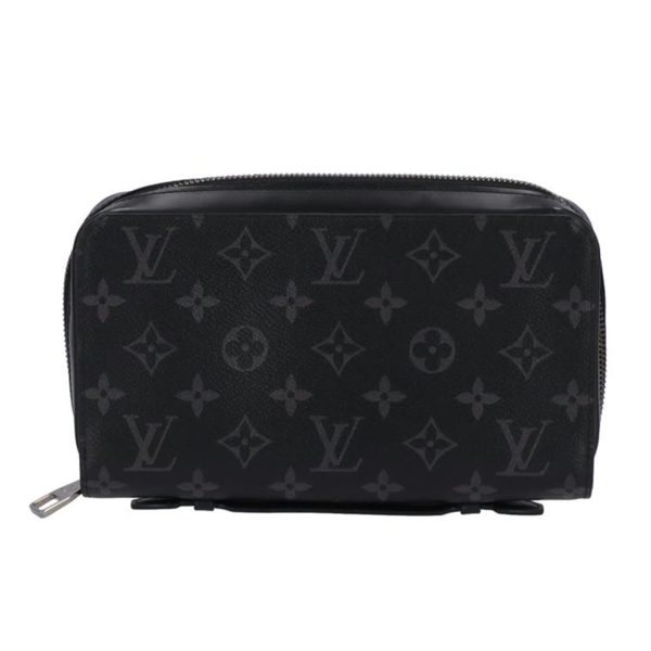 28974 1 Louis Vuitton Zippy XL Wallet Monogram Eclipse