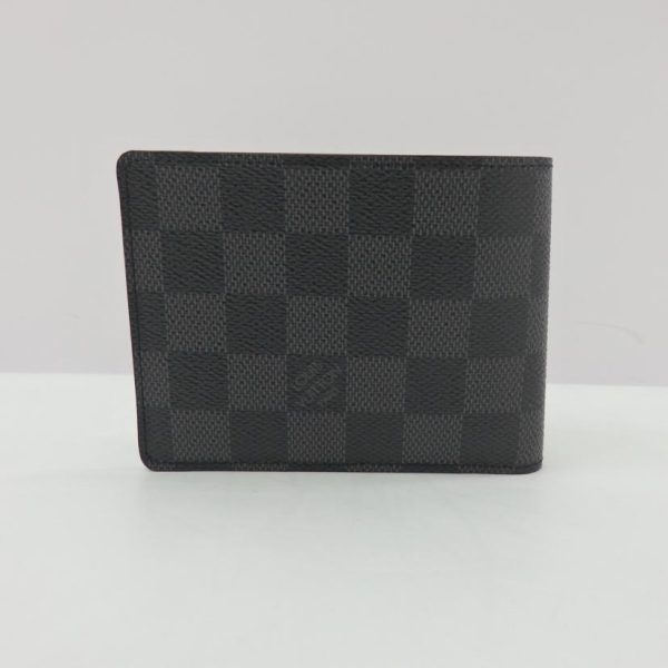 29054 1 Louis Vuitton Portefeuil Multiple Damier Graphite Wallet