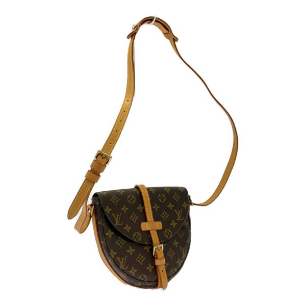 291523 2 Louis Vuitton Monogram Chantilly MM Shoulder Bag Brown