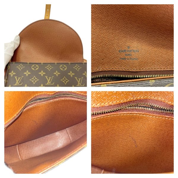 291523 9 Louis Vuitton Monogram Chantilly MM Shoulder Bag Brown