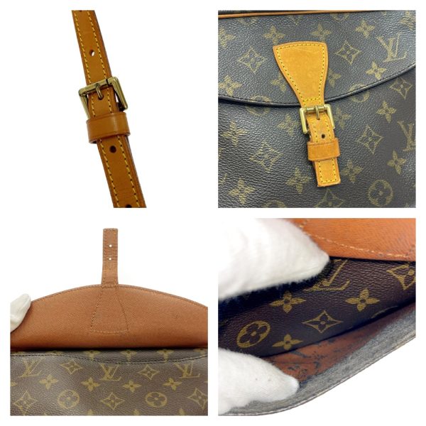 291764 9 LOUIS VUITTON Monogram PVC Genefeuille MM Shoulder Bag Brown