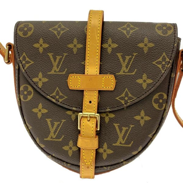 291768 4 LOUIS VUITTON Monogram PVC Chantilly PM Shoulder Bag Brown