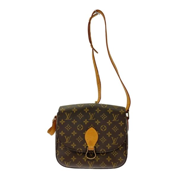 291827 1 LOUIS VUITTON Monogram PVC Saint Cloud GM Shoulder Bag Brown