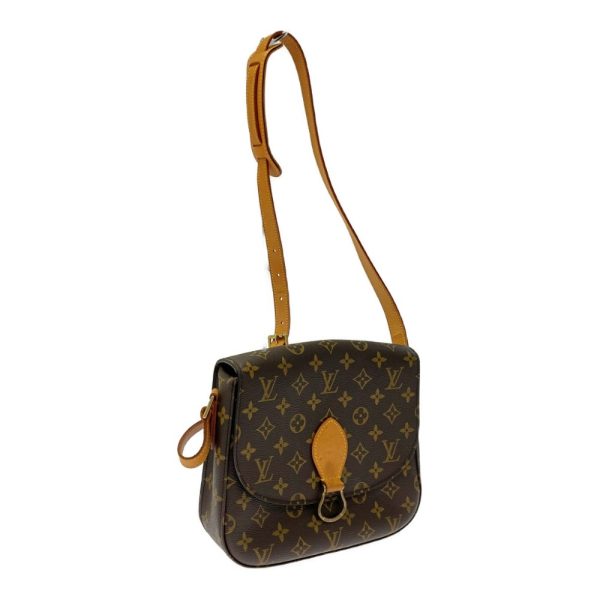 291827 2 LOUIS VUITTON Monogram PVC Saint Cloud GM Shoulder Bag Brown