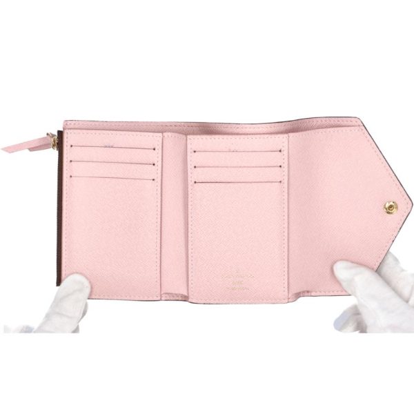 29257 3 Louis Vuitton Victorine Wallet Rose Ballerine