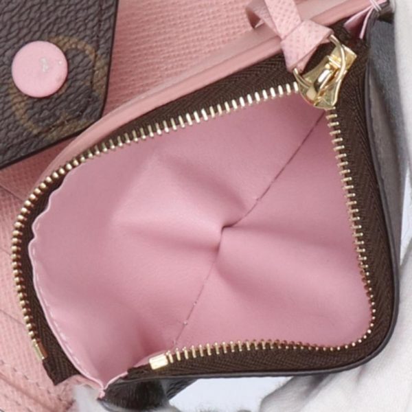 29257 5 Louis Vuitton Victorine Wallet Rose Ballerine