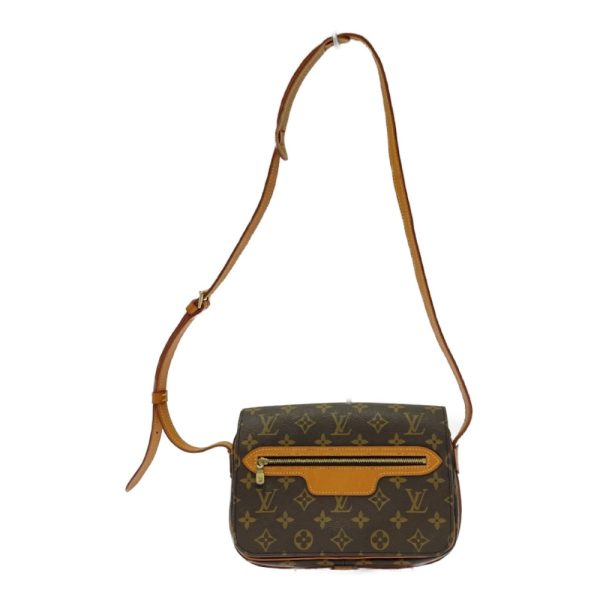 292738 1 LOUIS VUITTON Monogram PVC Saint Germain Shoulder Bag Brown