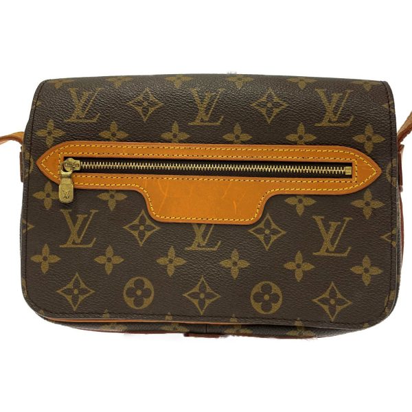 292738 4 LOUIS VUITTON Monogram PVC Saint Germain Shoulder Bag Brown