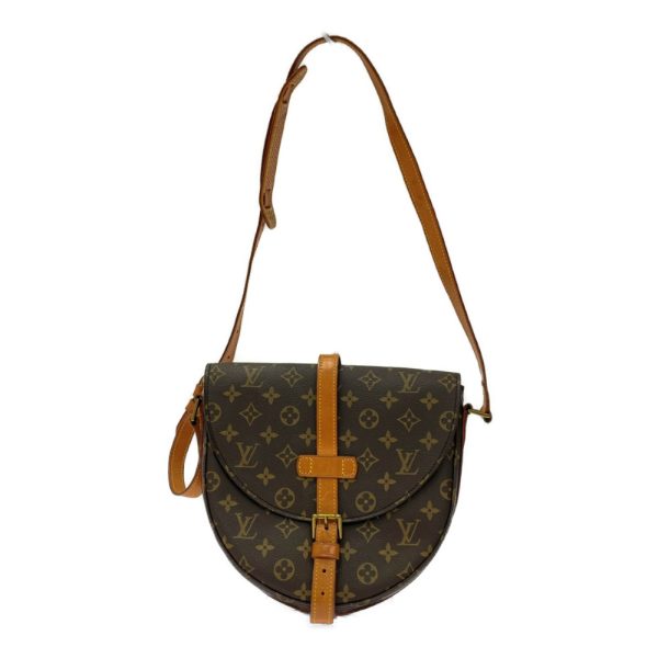 292923 1 LOUIS VUITTON Monogram PVC Chantilly GM Shoulder Bag Brown