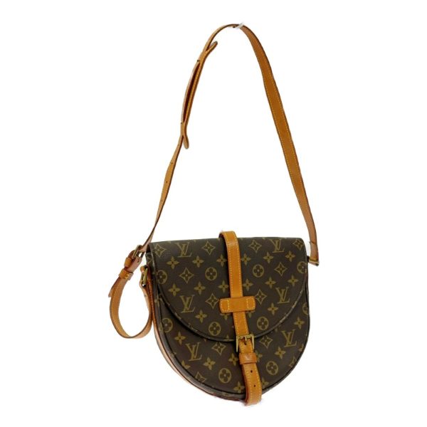 292923 2 LOUIS VUITTON Monogram PVC Chantilly GM Shoulder Bag Brown