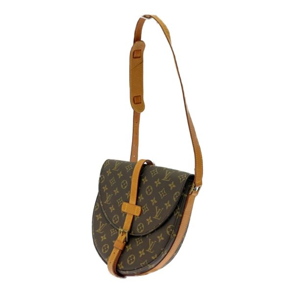 292923 3 LOUIS VUITTON Monogram PVC Chantilly GM Shoulder Bag Brown