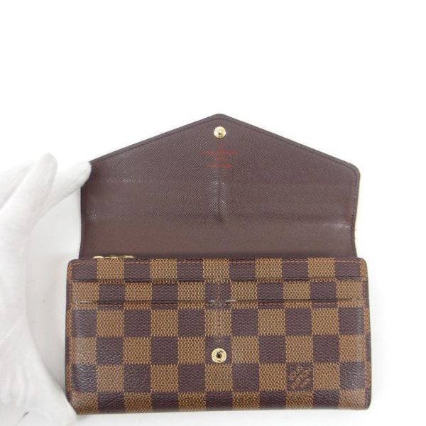 29338 4 Louis Vuitton Portefeuil Sala Bag Damier Ebene Brown