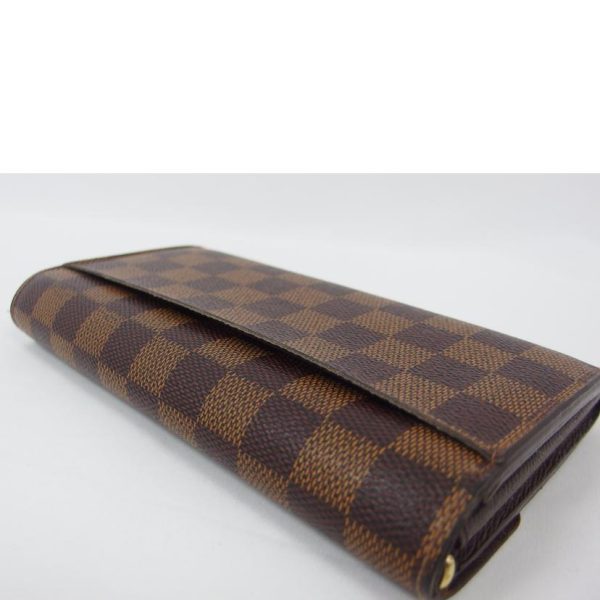 29338 7 Louis Vuitton Portefeuil Sala Bag Damier Ebene Brown