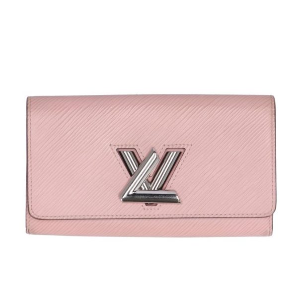 29365 1 Louis Vuitton Twist Wallet Epi Rose Ballerine Pink