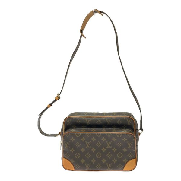 294423 1 LOUIS VUITTON Monogram PVC Nile Shoulder Bag Brown