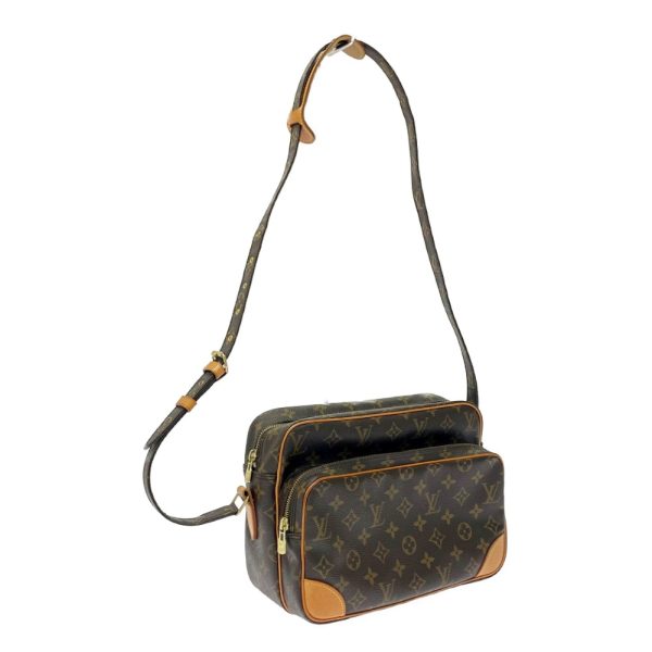 294423 2 LOUIS VUITTON Monogram PVC Nile Shoulder Bag Brown