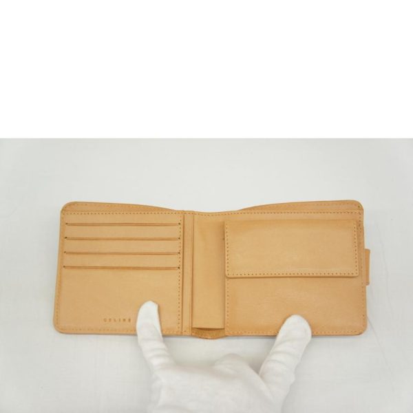 29468 4 Celine C Blason 2 Fold Wallet Bag