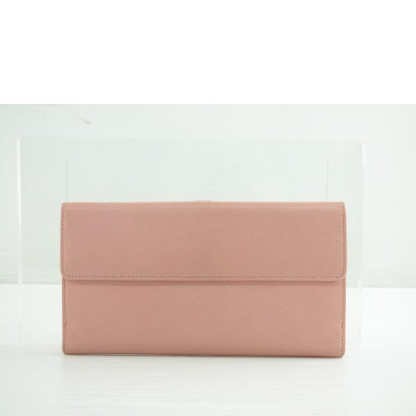 29495 2 Chanel 2 Fold Long Wallet