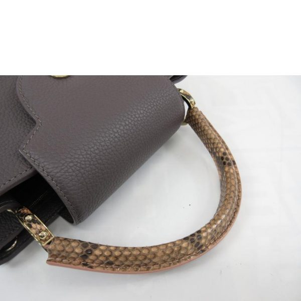 29675 5 Louis Vuitton Capucines MM Croc x Python Handbag