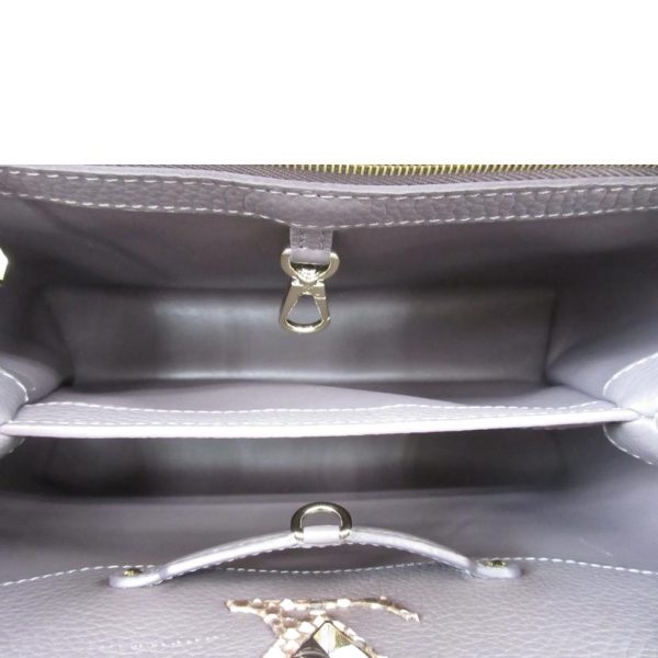 29675 6 Louis Vuitton Capucines MM Croc x Python Handbag