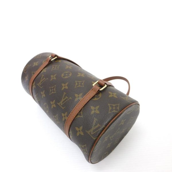 29677 2 Louis Vuitton Papillon 26 Old Model Monogram Handbag Brown