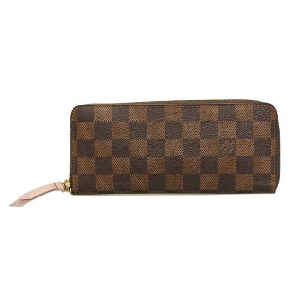 29796 1 Louis Vuitton Clemence Wallet Damier Pink