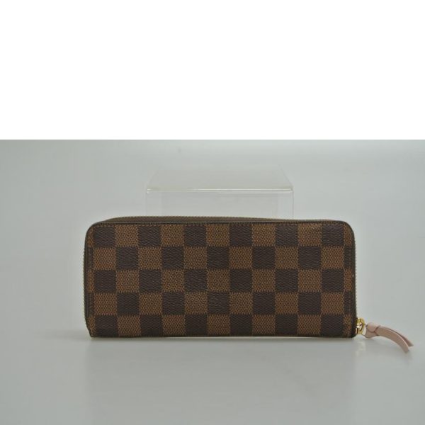 29796 2 Louis Vuitton Clemence Wallet Damier Pink