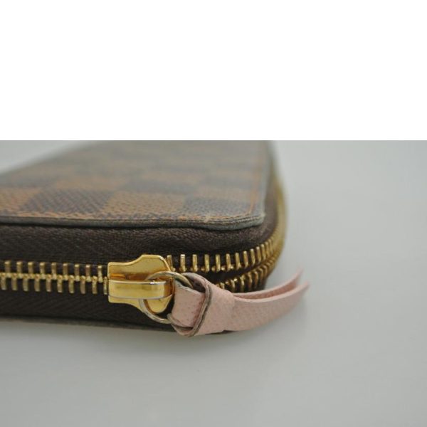 29796 7 Louis Vuitton Clemence Wallet Damier Pink