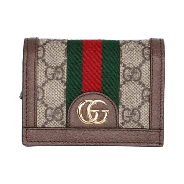 29809 1 Gucci Ophidia Sherry Line Compact Wallet