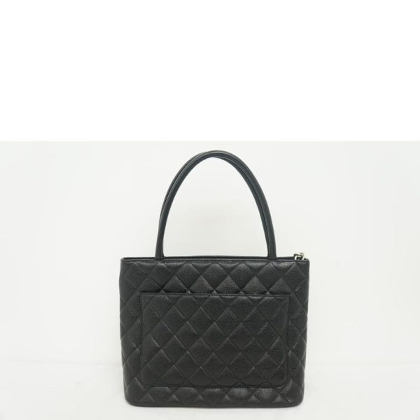 29862 2 Chanel Reprint Tote Bag Black