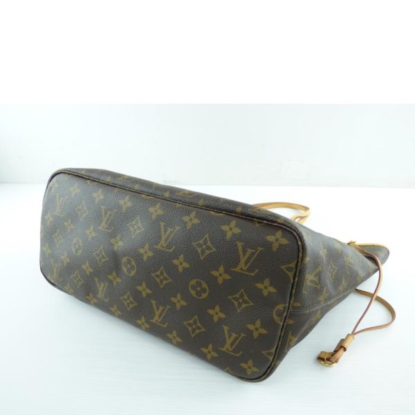 29969 3 Louis Vuitton Neverfull MM Monogram Bag Brown