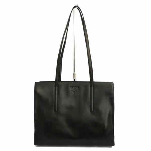 29978 1 Handbag Goat Leather Black