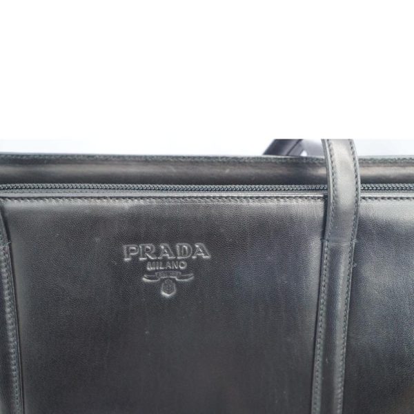 29978 10 Handbag Goat Leather Black