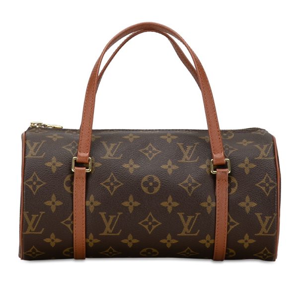 2qwgftgxljf2r63j 1 Louis Vuitton Monogram Papillon 26 Shoulder Bag Brown